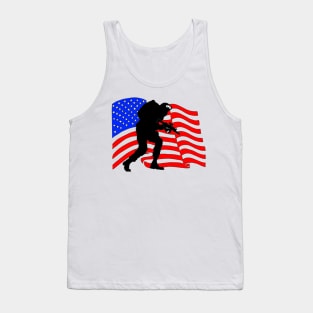Support - US Soldier America Tank Top